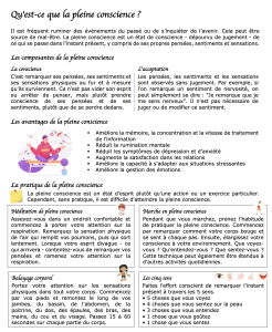Lire la suite à propos de l’article Yoga et pleine conscience : définition et pratique